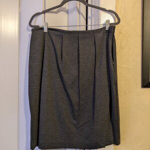 Banana Republic wrap effect tulip suit skirt size 12